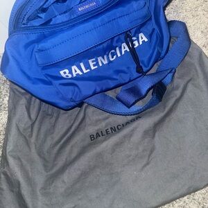 Balenciaga Vibrant Blue Belt Bag